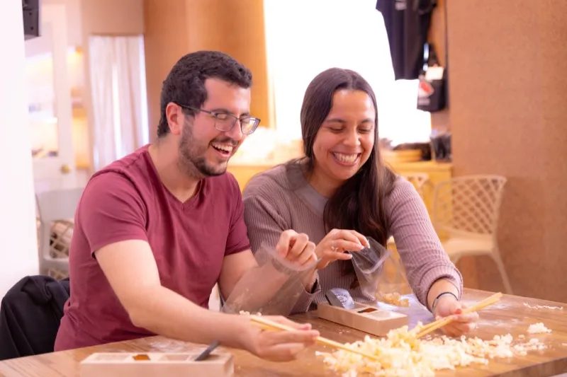 Chopstick Making Japan - Crafting Together - Things to Do in Japan