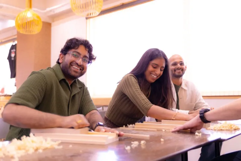 Chopstick Making Tokyo - Group Experience - Food Activity Japan