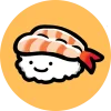 Sushi Shrimp Logo